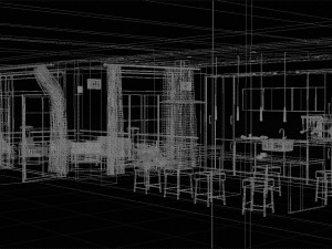 modern kitchen 3D Model