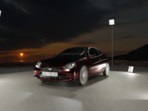 car foord puma Modelo 3D