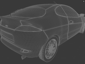 car foord puma Modelo 3D