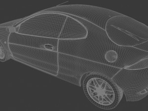 car foord puma Modelo 3D
