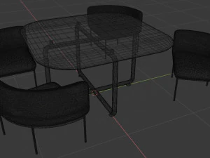 dining table 3D Model