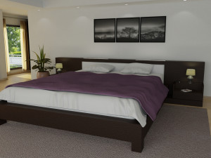 bedroom 3D 모델
