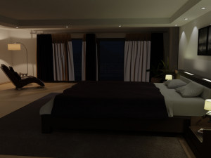 bedroom 3D 모델