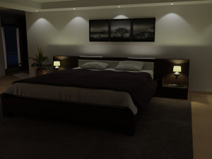 bedroom 3D 모델