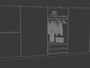bedroom 3D 모델