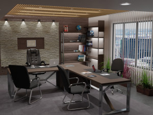 ceo office 3D Model