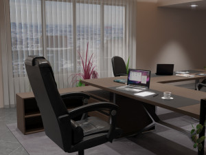 ceo office Model 3D