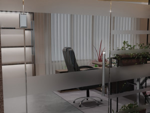 ceo office Model 3D