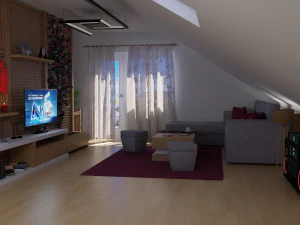 living room 3D Model