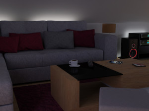 living room 3D Model