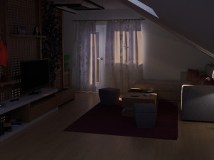 living room 3D Model