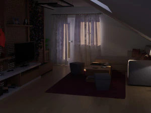 living room 3D Model