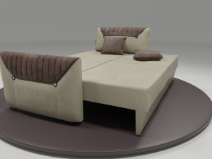 3d sofa Modelo 3D