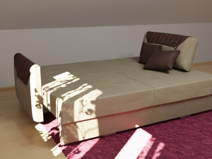 3d sofa Modelo 3D