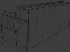 3d sofa 3D Model