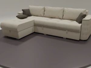 sof&aacute; esquinero Modelo 3D