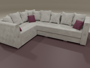 corner sofa 3D Model