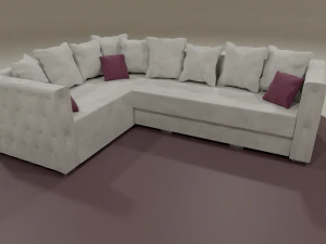 k&ouml;şe kanepe 3D Model