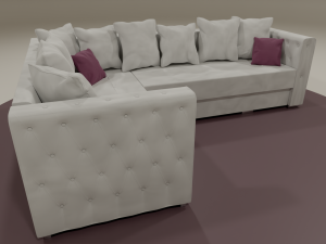corner sofa 3D 模型