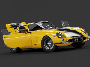 1967 ferrari 275 gtb 3D Model
