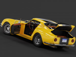 1967 ferrari 275 gtb 3D Модель