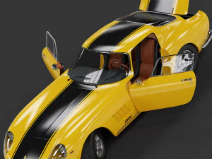 1967 ferrari 275 gtb 3D Model