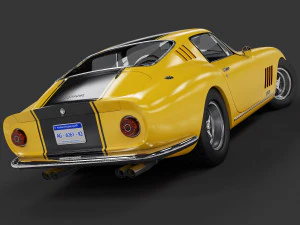1967 ferrari 275 gtb 3D Model