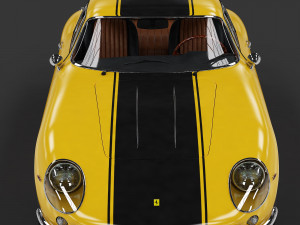 1967 ferrari 275 gtb 3D Модель