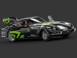 1967 ferrari 275 gtb 3D Model