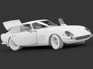1967 ferrari 275 gtb 3D Модель