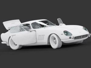 1967 ferrari 275 gtb 3D Model
