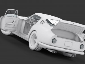 1967 ferrari 275 gtb 3D Модель