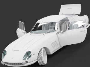 1967 ferrari 275 gtb 3D Модель