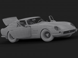 1967 ferrari 275 gtb 3D Модель
