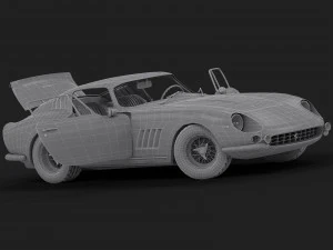1967 ferrari 275 gtb 3D Model