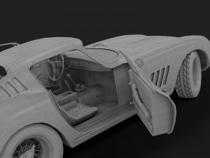 1967 ferrari 275 gtb 3D Модель