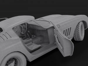 1967 ferrari 275 gtb 3D Model