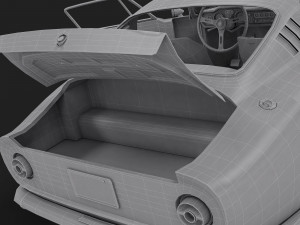 1967 ferrari 275 gtb 3D Модель