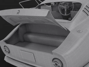 1967 ferrari 275 gtb 3D Model