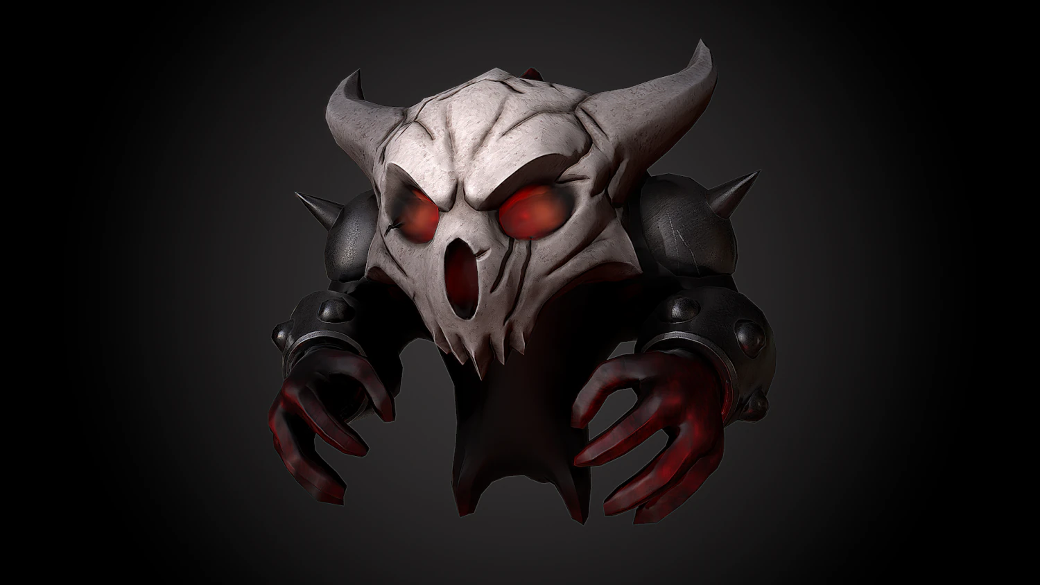 demos - the pumpkins eater low-poly 3D Model .c4d .max .obj .3ds .fbx .stl .blend 