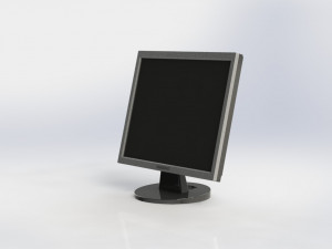 samsung monitor 3D 모델