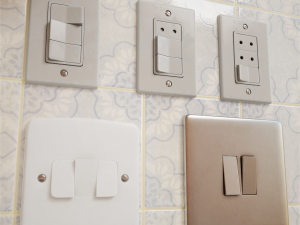 light switch collection - 5 models-low poly- high poly - textures for pbr and non-pbr material Model 3D