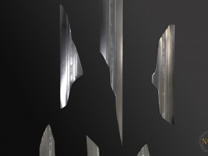 Espada Narsil Lord Of The Ring for 3D Print or Animation Usage 3D Model