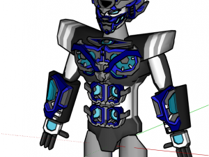 robot war Model 3D