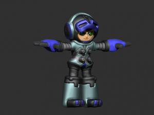 Megaman 3D Model