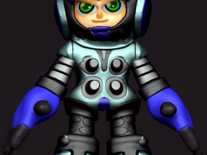 Megaman 3Dモデル
