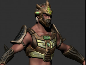 Warrior 3D Model