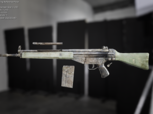 g3a4 rifle 3D Model