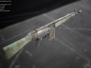 g3a4 rifle 3D Model