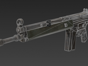 g3a4 rifle 3D Model